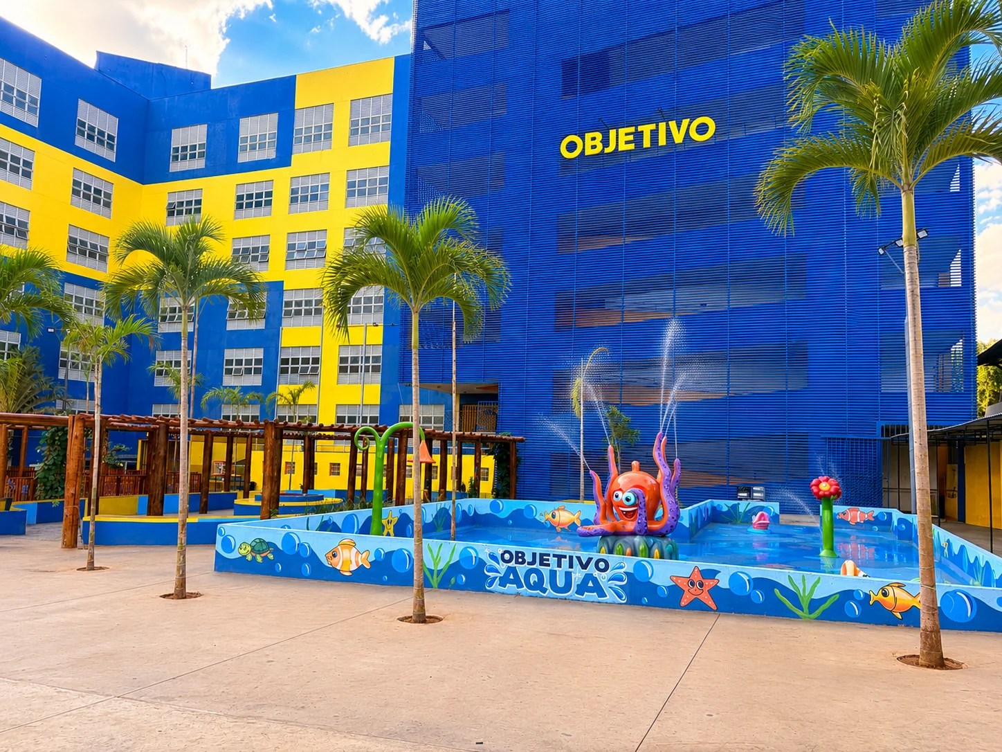 Objetivo Aqua: parque aquático do colégio